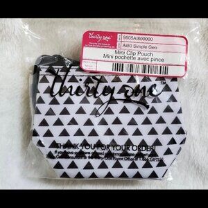 Thirty-One Mini Clip Pouch
